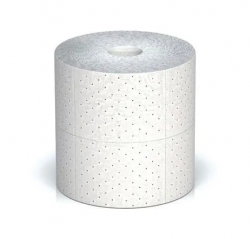 ABSORBENT ROLL OIL/FUEL 500MM X 40 M ROLL DIMPLED