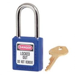 Lockout Lock 410 Blue - Keyed Alike - Master Lock