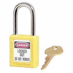 Lockout Lock 410 Yellow - Keyed Alike- Master Lock