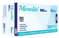 TGC Microlite MaxPack Nitrile Diisp Glove Box 300 Small