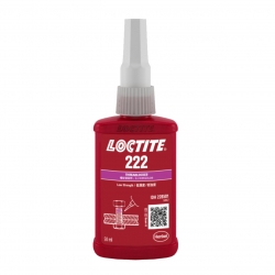 Loctite 222 - Threadlocker Low Strength - Purple 50ml