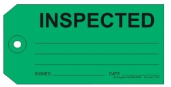 Green Inspection Tags (216 - PACK)