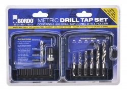 Bordo Drill & Tap Combo - Set M3, 4, 5, 6, 8, 10