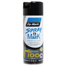 Dy-Mark Spray and Mark Black 350g