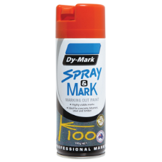 Dy-Mark Spray and Mark Orange 350g