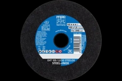 Cut Disc EHT 105x1.0x16.0 mm flat Performance Line SG STEELOX for steel/stainles