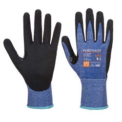 Portwest Dexti Cut Ultra Glove Blue/Black - Medium