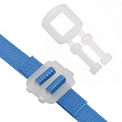 BUCKLE 15mm PLASTIC FOR BLUE POLY STRAP - BOX 1000
