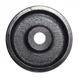 High/Low Temp 75mm Cast Iron Wheel | 1/2" Axle Diameter (Ci3340-50)