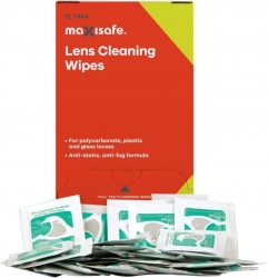 Maxisafe Anti-Fog Lens Cleaning Satchets - BOX 100