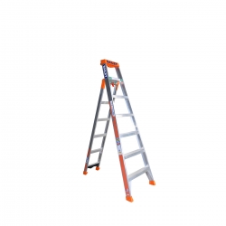 3 in 1 Step, Leaning, Straight Ladder 2.1m 150kg - Aluminium
