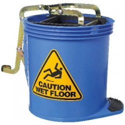 Mop bucket wringer 15lt Blue