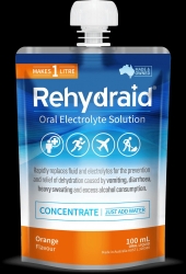 REHYDRAID ORANGE CONCENTRATE 100 ML DOYPACK