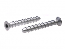 M10 x 75 Screw Anchor Countersunk Galnanised