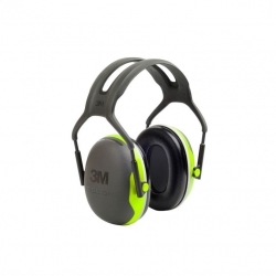 Peltor X4 Green/Black Headband Class Ear Muff 5 SLC80 31dB